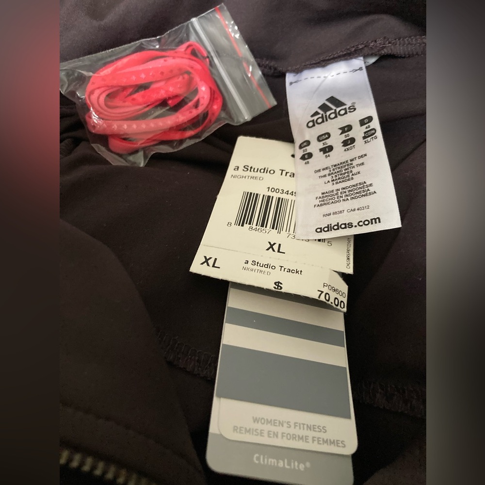 Zip-Up Adidas Performance Jacket - Picture 6 of 7